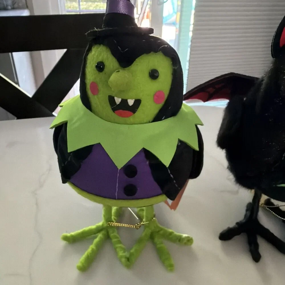 Spellma And Batrick Target 2024 Hyde and Eek! Halloween Featherly Friend, NEW
